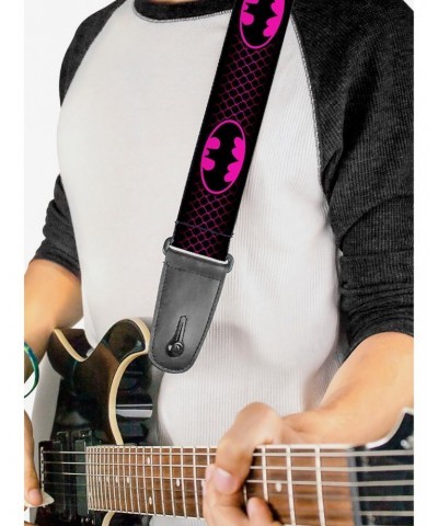 DC Comics Batman Shield Chainlink Guitar Strap $11.70 Guitar Straps