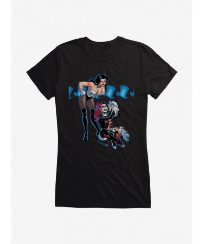 DC Comics Batman Harley Quinn Magic Trick Girls T-Shirt $11.95 T-Shirts