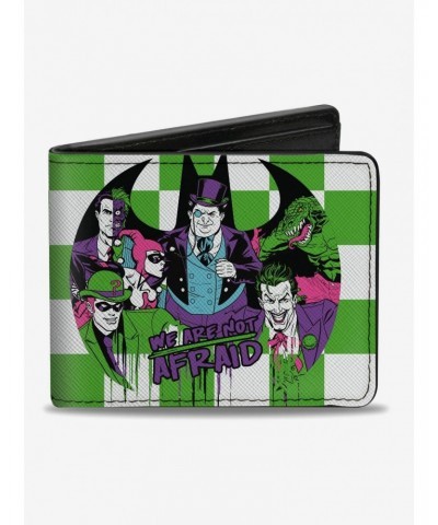 DC Comics Batman Villains Checker Bifold Wallet $10.45 Wallets