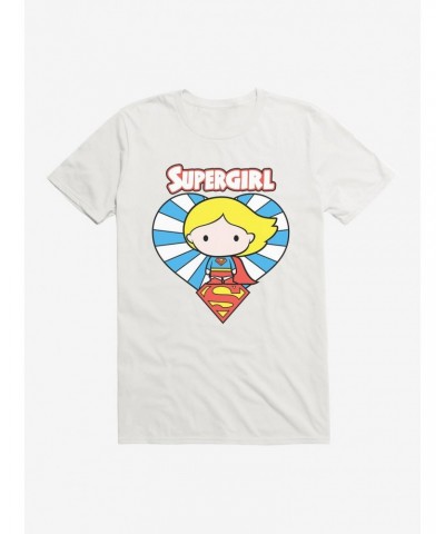 Supergirl Heart Chibi T-Shirt $10.04 T-Shirts