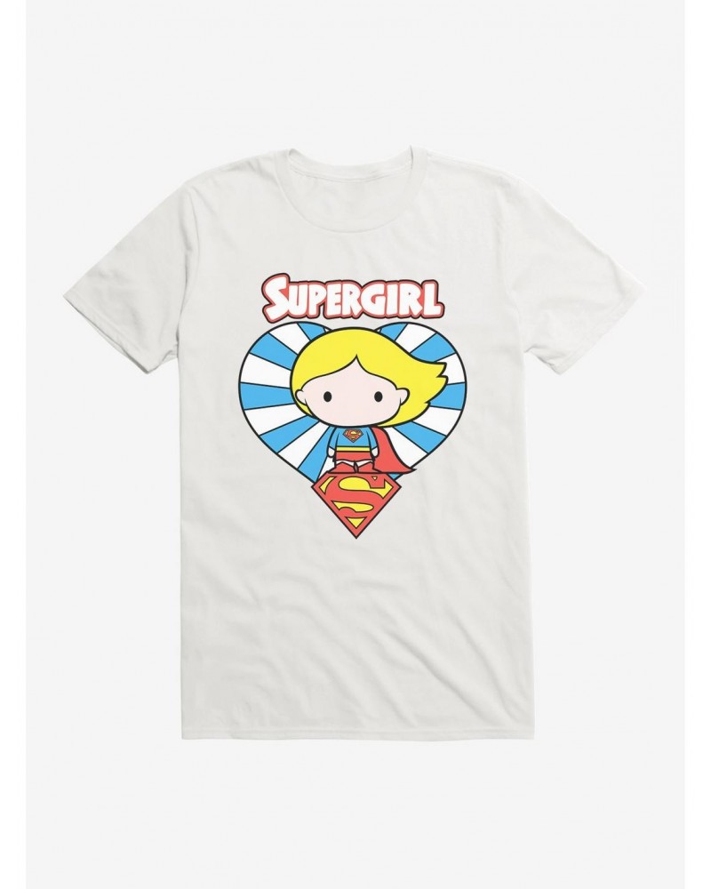 Supergirl Heart Chibi T-Shirt $10.04 T-Shirts