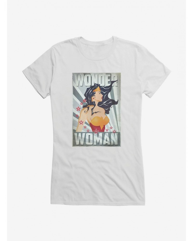 DC Comics Wonder Woman Right Side Girls T-Shirt $7.97 T-Shirts