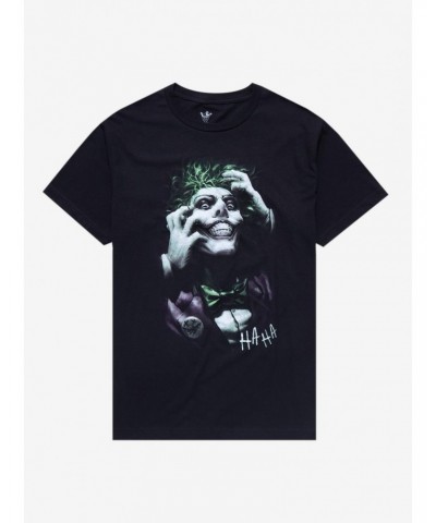 DC Comics The Joker Haha Portrait T-Shirt $7.17 T-Shirts