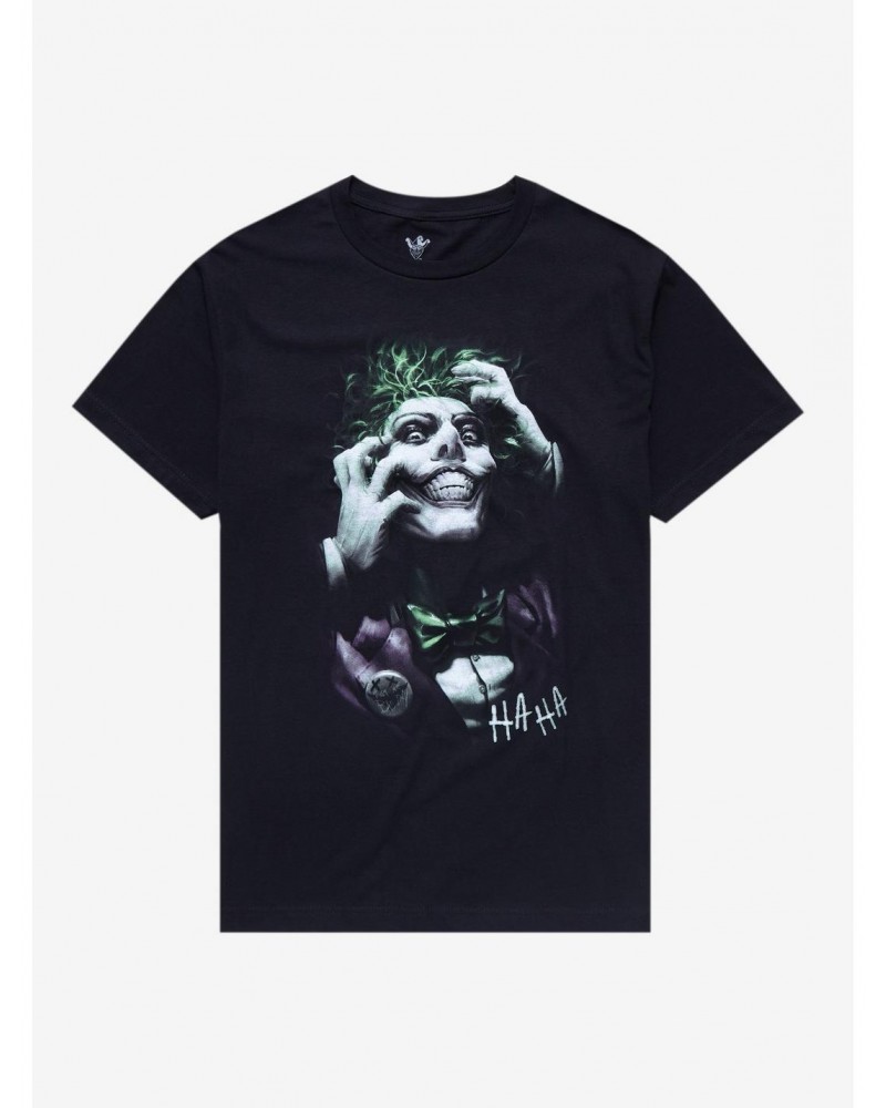 DC Comics The Joker Haha Portrait T-Shirt $7.17 T-Shirts