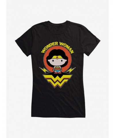 Wonder Woman Chibi Girl's T-Shirt $7.47 T-Shirts
