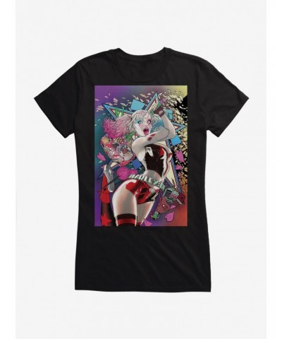 DC Comics Batman Harley Quinn Mallet Girls T-Shirt $7.97 T-Shirts