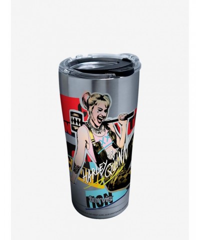 DC Comics Birds of Prey Harley Quinn 20oz Stainless Steel Tumbler With Lid $12.56 Tumblers