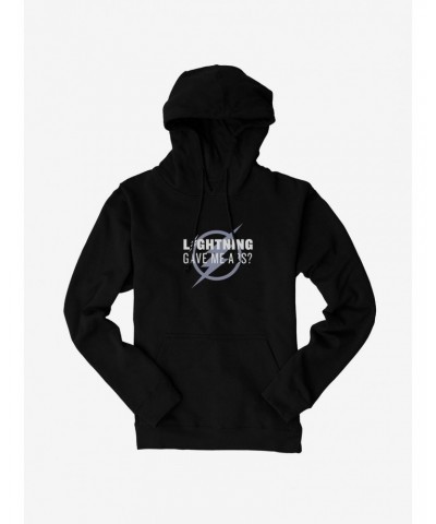 DC Comics The Flash Lightning Gave Me Abs? Hoodie $18.41 Hoodies