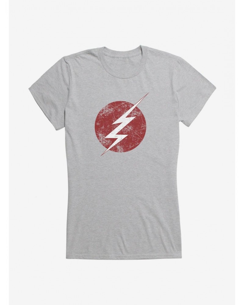 DC Comics The Flash Distressed Bolt Girls T-Shirt $10.71 T-Shirts