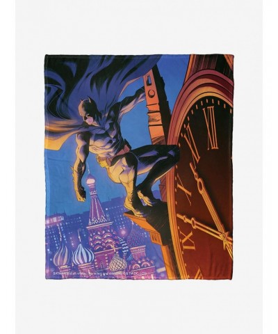 DC Comics Batman Time For Justice Throw Blanket $26.36 Blankets