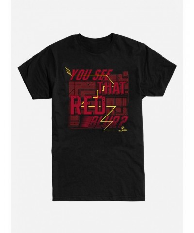 DC Comics The Flash Red Blur T-Shirt $10.28 T-Shirts