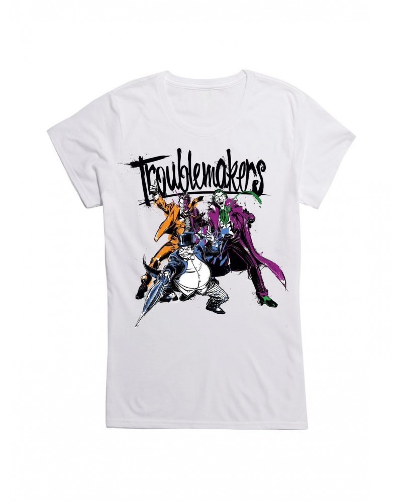 DC Comics Batman Villains Troublemakers Girls T-Shirt $9.96 T-Shirts