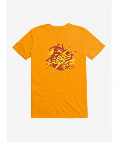 DC Comics The Flash Fastest Man T-Shirt $10.76 T-Shirts