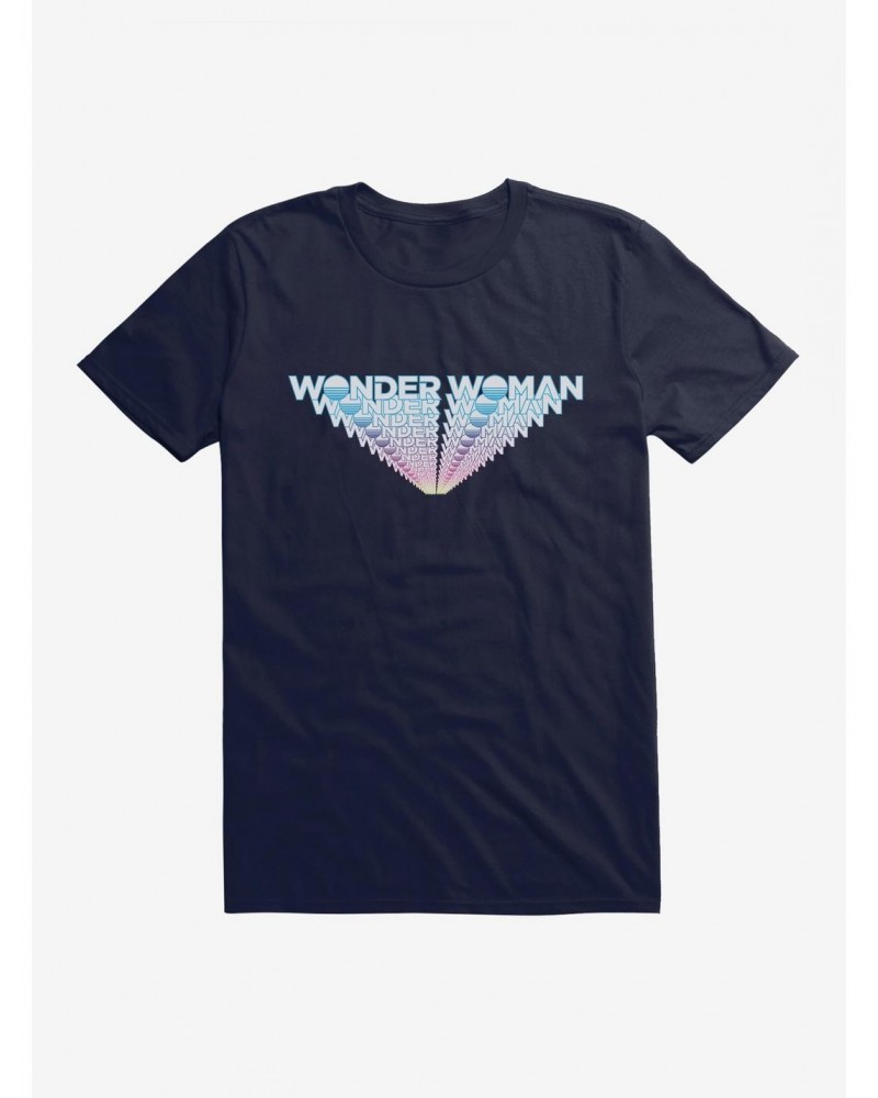 DC Comics Wonder Woman 1984 Layered Logo T-Shirt $11.95 T-Shirts