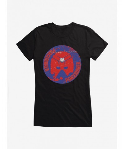DC Comics Peacemaker Icon Girls T-Shirt $8.96 T-Shirts