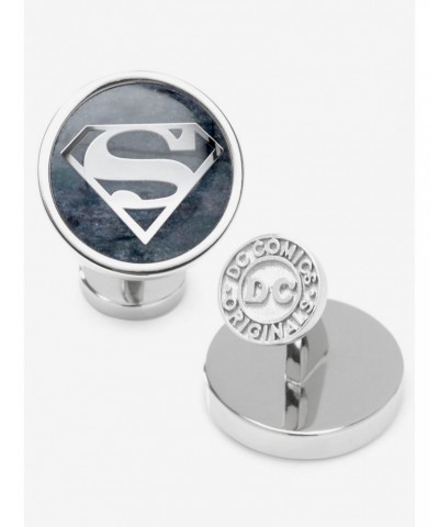 DC Comics Superman Navy Gemstone Cufflinks $23.07 Cufflinks