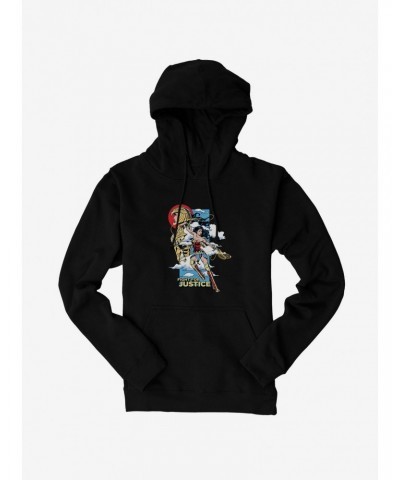 DC Comics Wonder Woman 1984 Fight For Justice Stack Portrait Hoodie $22.45 Hoodies
