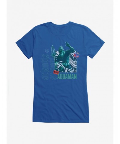 DC Comics Aquaman Classic Atlantis Girls T-Shirt $10.96 T-Shirts