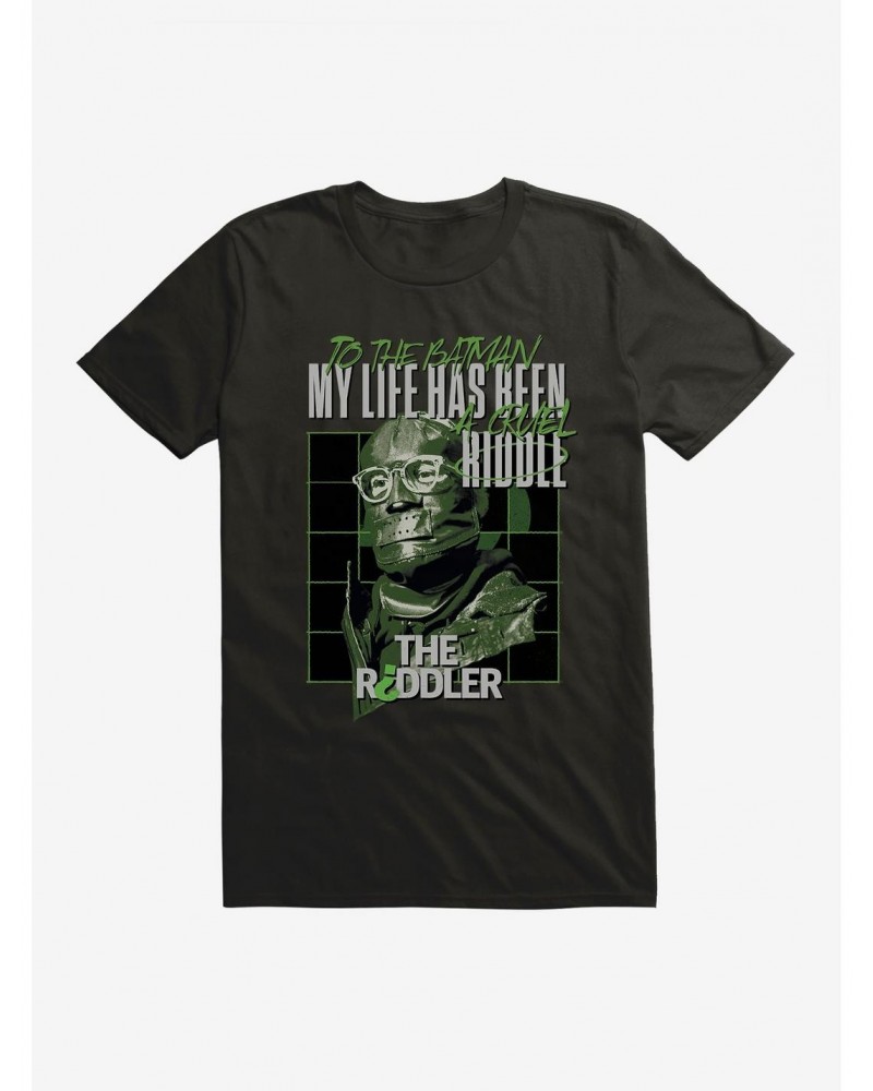 DC Comics The Batman The Riddler Cruel Life T-Shirt $7.17 T-Shirts