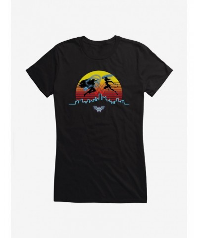 DC Comics Wonder Woman 1984 Cheetah Versus Diana Girls T-Shirt $10.21 T-Shirts