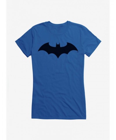 DC Comics Batman Earth One Logo Girls T-Shirt $8.72 T-Shirts