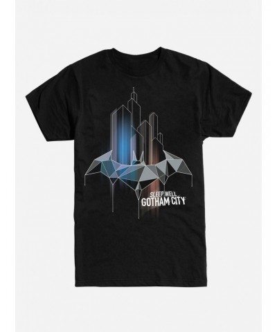 DC Comics Batman Sleep Well Gotham City T-Shirt $11.47 T-Shirts