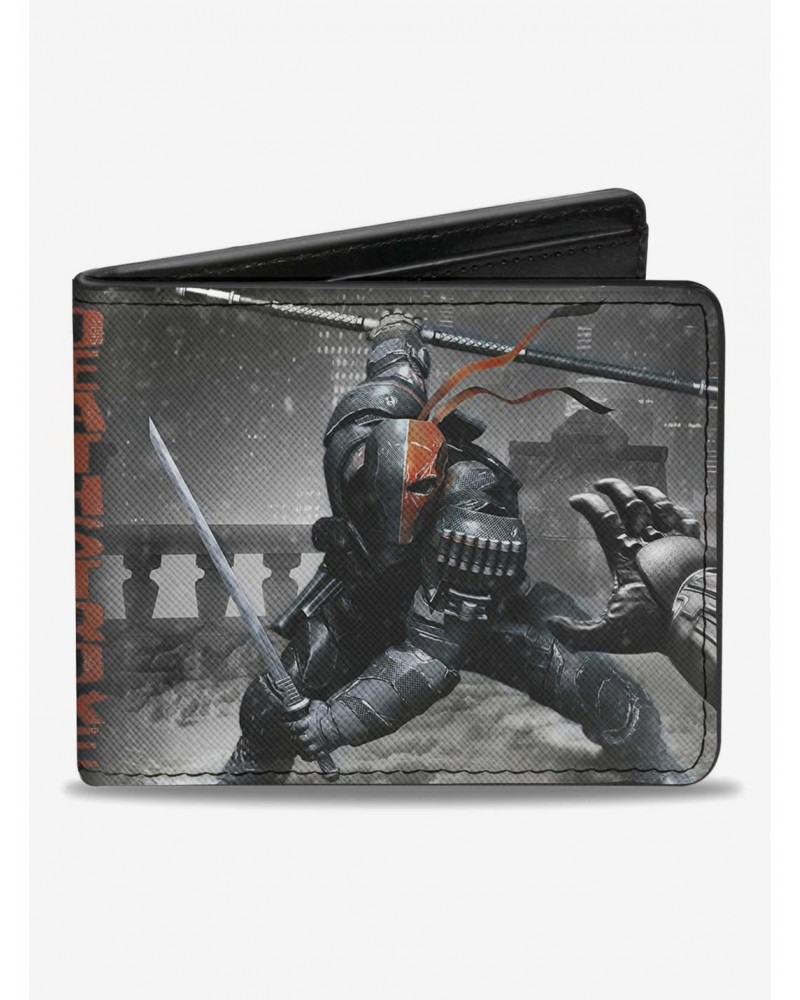 DC Comics Batman Deathstroke Arkham Bifold Wallet $8.36 Wallets