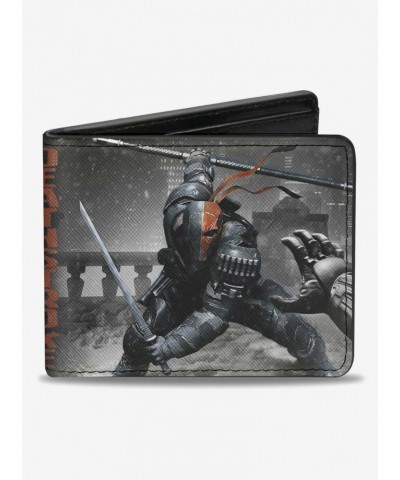 DC Comics Batman Deathstroke Arkham Bifold Wallet $8.36 Wallets