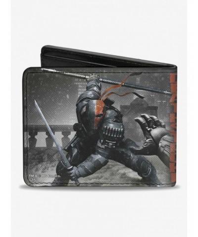 DC Comics Batman Deathstroke Arkham Bifold Wallet $8.36 Wallets