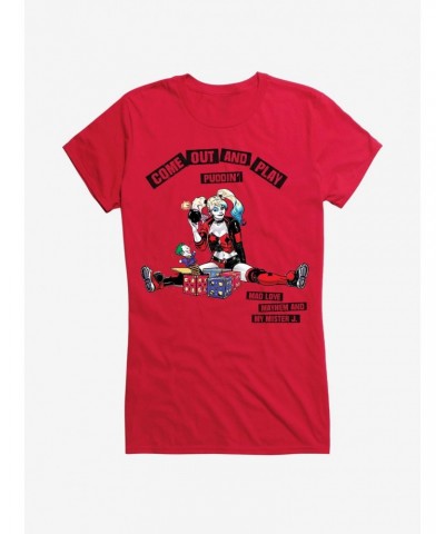 DC Comics Batman Come Out & Play Harley Girls T-Shirt $10.96 Merchandises