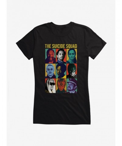 DC Comics The Suicide Squad Characters Girls T-Shirt $9.96 T-Shirts