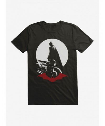 DC Comics The Batman Over The Moon T-Shirt $10.28 T-Shirts
