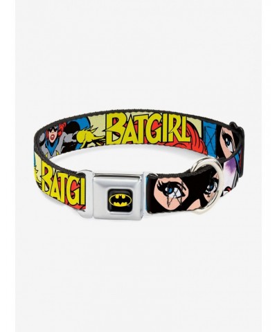 DC Comics Justice League Batgirl In Action Seatbelt Buckle Pet Collar $8.22 Pet Collars