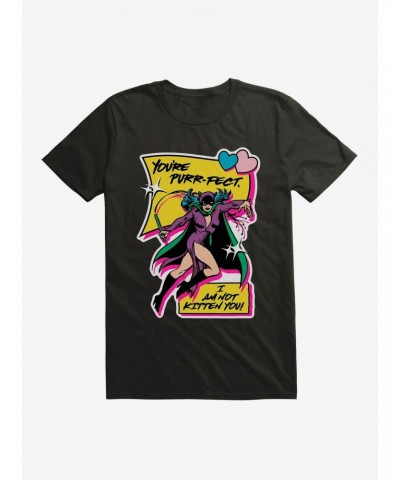 DC Catwoman You're Purrfect T-Shirt $11.71 T-Shirts