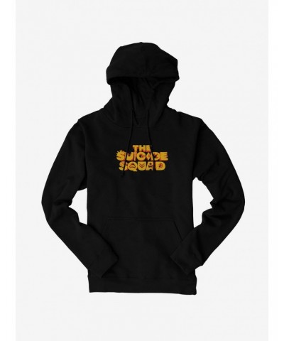 DC Comics The Suicide Squad Yellow Logo Hoodie $20.65 Hoodies