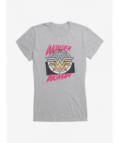 DC Comics Wonder Woman Sketch Icon Girls T-Shirt $8.22 T-Shirts
