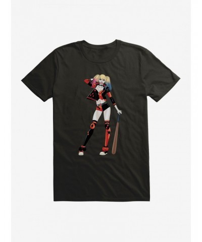 DC Comics Batman Harley Quinn Hey There Stance T-Shirt $11.71 T-Shirts