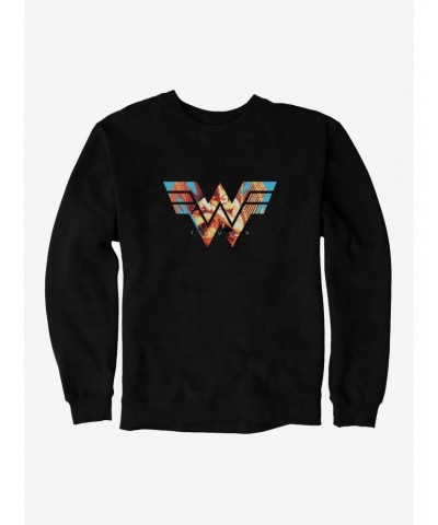 DC Comics Wonder Woman 1984 Blocking Insignia Sweatshirt $14.76 Sweatshirts