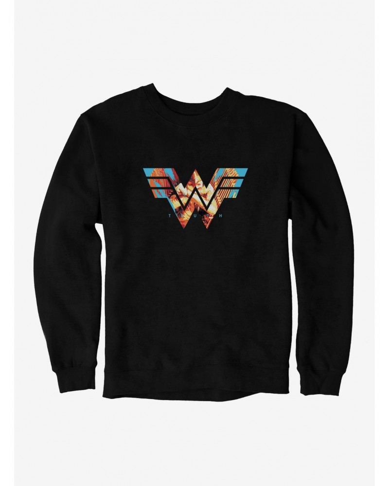 DC Comics Wonder Woman 1984 Blocking Insignia Sweatshirt $14.76 Sweatshirts