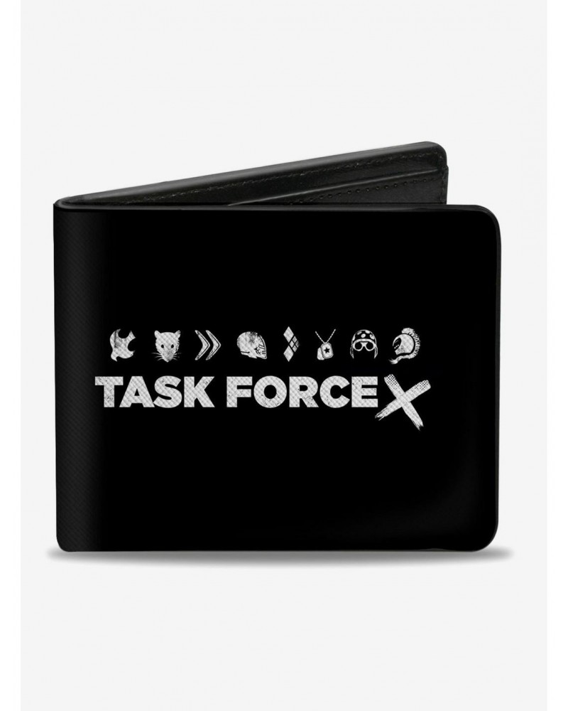 DC Comics The Suicide Squad Task Force X Icons Bifold Wallet $6.90 Wallets
