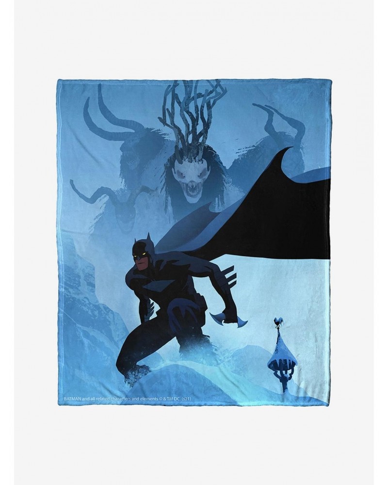 DC Comics Batman Mountain Of Madness Throw Blanket $29.35 Blankets