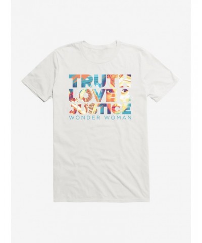 DC Comics Wonder Woman 1984 Truth, Love, And Justice T-Shirt $7.17 T-Shirts