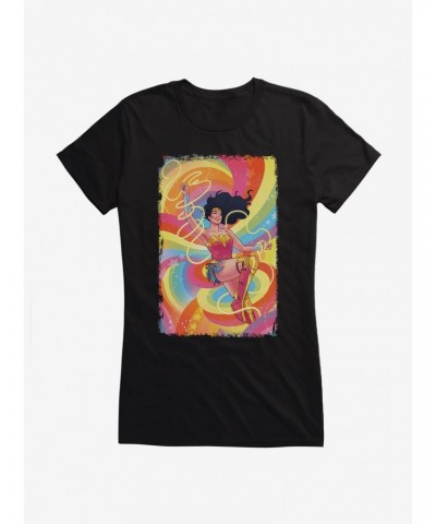 DC Comics Wonder Woman Lasso Pride T-Shirt $9.46 T-Shirts