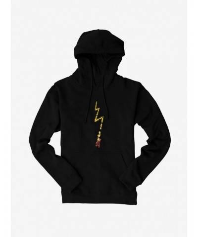 DC Comics The Flash Neon Lightning Bolt Hoodie $20.21 Hoodies