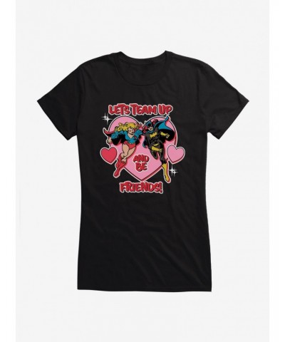 DC Team Up Supergirl & Batgirl Girls T-Shirt $8.72 T-Shirts