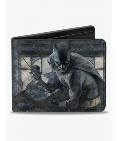DC Comics The Dark Knight Annual 1 Cover Mad Hatter Scarecrow Penguin Bifold Wallet $8.99 Wallets