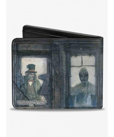 DC Comics The Dark Knight Annual 1 Cover Mad Hatter Scarecrow Penguin Bifold Wallet $8.99 Wallets