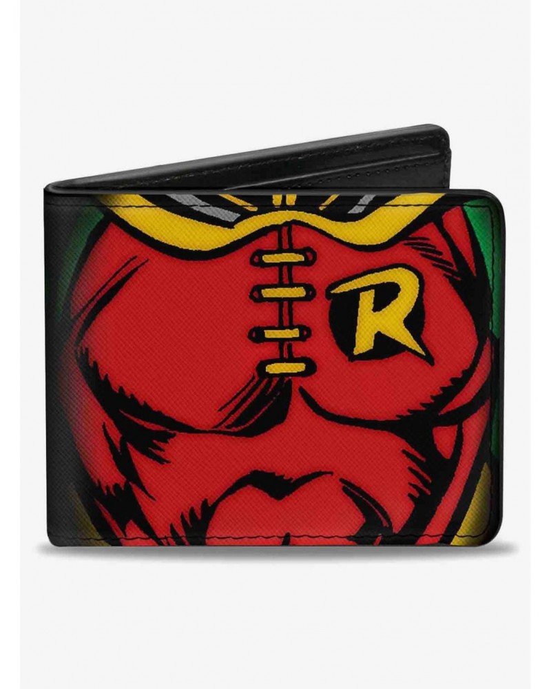 DC Comics Robin Chest Logo Bifold Wallet $7.94 Wallets