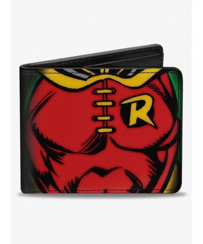 DC Comics Robin Chest Logo Bifold Wallet $7.94 Wallets