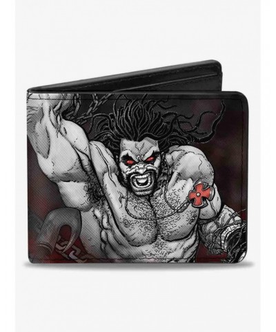 DC Comics Lobo Action Pose Justice League Forever Evil Issue 23.2 Cover Bifold Wallet $7.32 Wallets